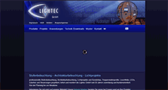 Desktop Screenshot of lightec.de